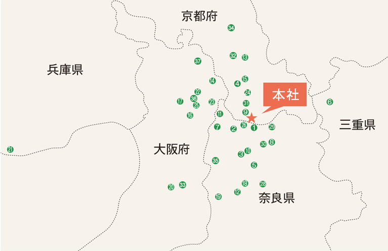 所在地マップ